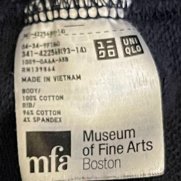 Uniqlo Museum of Fine Arts Boston Sweatshirt – Hiroshige Japanese Art - Picture 7 of 7